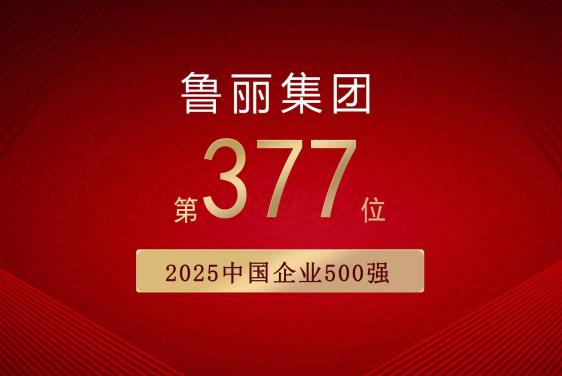 喜报丨鲁丽集团有限公司位列“2025中国企业500强”第377位